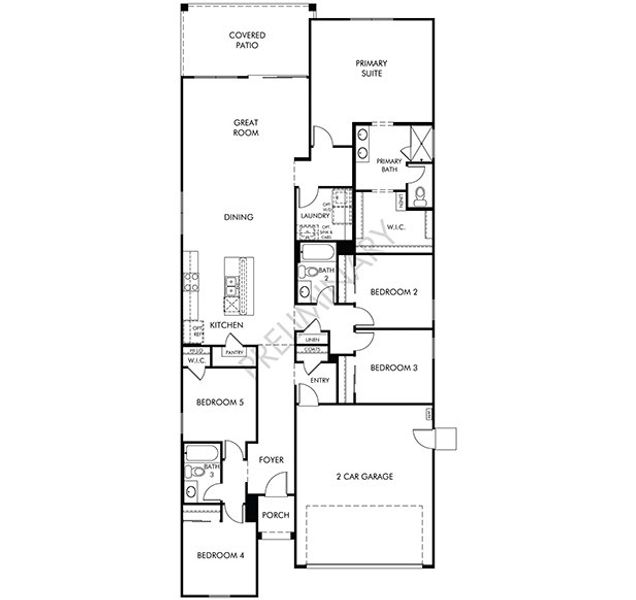 2D floor plan layout of this home in Silva Farms - Estate Series, Goodyear, AZ (Image 1). 2D floor plan layout of this home in Silva Farms - Estate Series, Goodyear, AZ (Image 1).