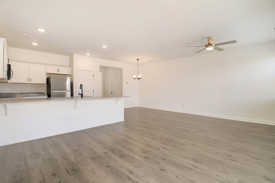 Representative unfurnished interior of a home built from the Ivey by Hunter Quinn Homes in Westgate Village Townes, Spartanburg (Image 26). Representative unfurnished interior of a home built from the Ivey by Hunter Quinn Homes in Westgate Village Townes, Spartanburg (Image 26).