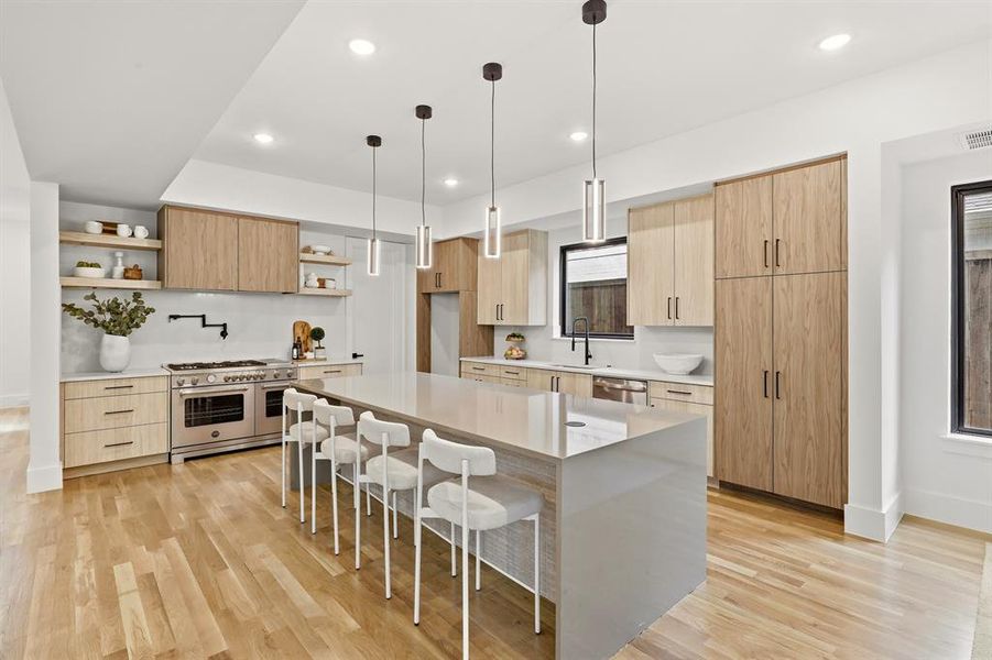Furnished interior view inside a new home in , Dallas (Image 13).