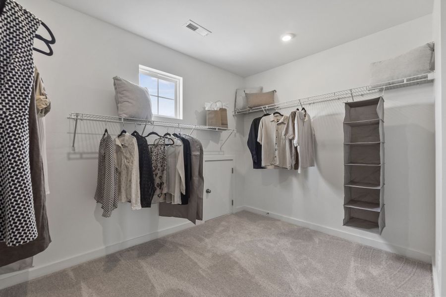 Harding Primary Walk-In Closet at Blue Sky Meadows in Monroe