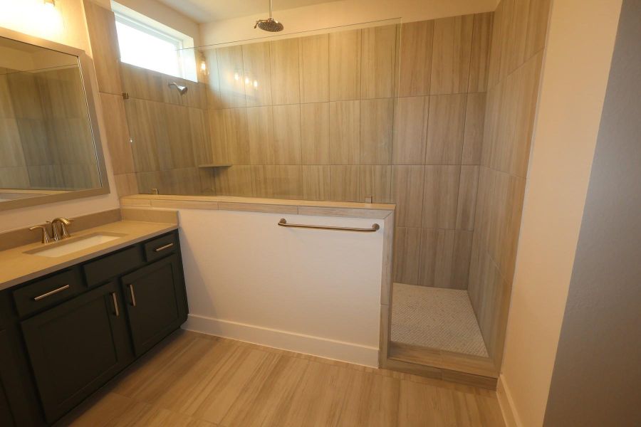 Furnished interior view inside a new home in Elyson - Grove Row Collection, Katy (Image 3).