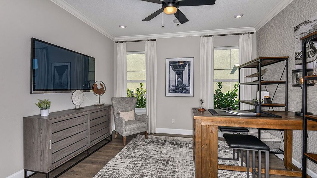 Representative furnished interior of a home built from the Antigua by Taylor Morrison in Cassia at Skye Ranch, Sarasota (Image 3).
