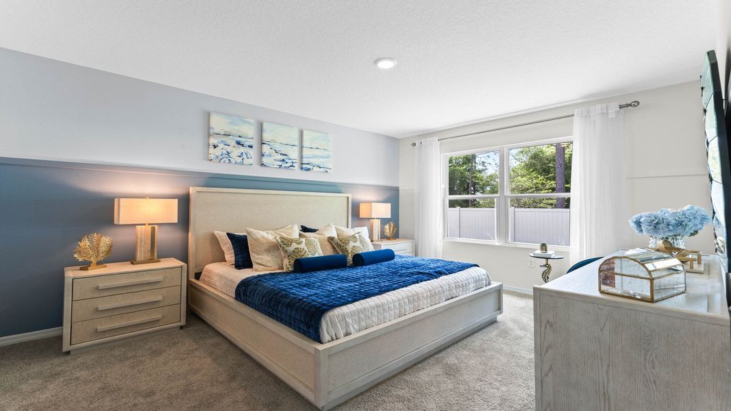 Furnished interior view inside a new home in Crossroads at Kelly Park, Apopka (Image 12).