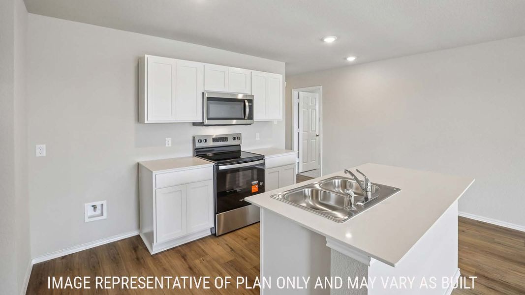 Furnished interior view inside a new home in Eastern Wells, Jarrell (Image 6).