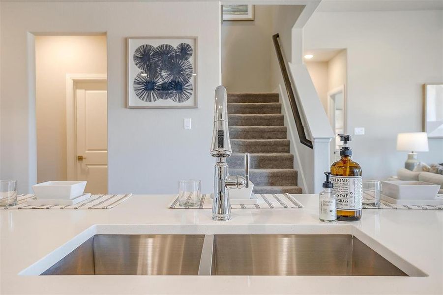 Kitchen with sink