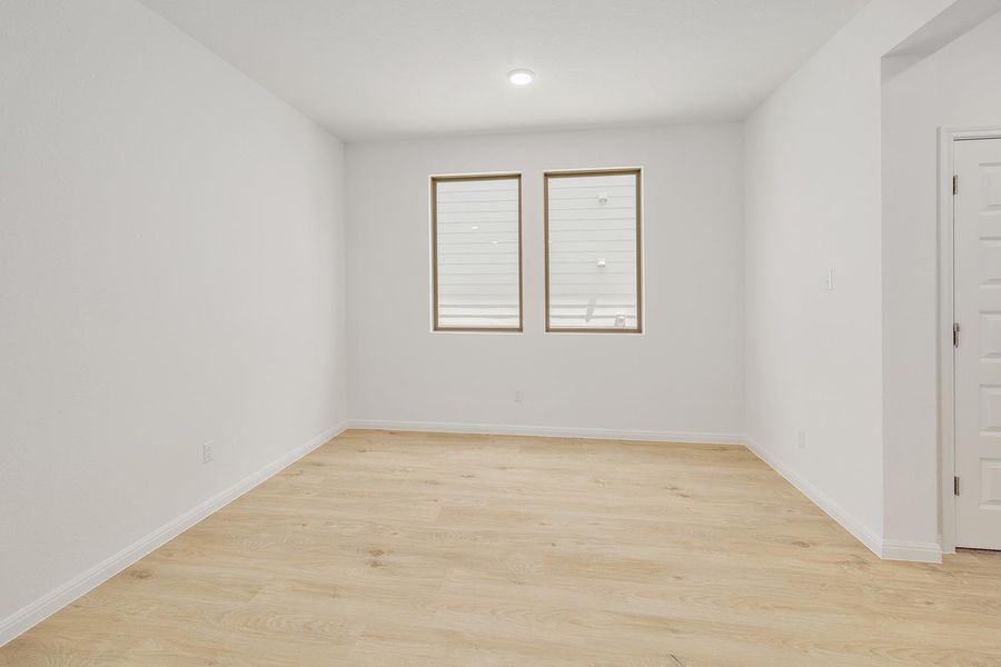Spacious, unfurnished interior of a new home in Trinity Ranch, Elgin (Image 50). Spacious, unfurnished interior of a new home in Trinity Ranch, Elgin (Image 50).