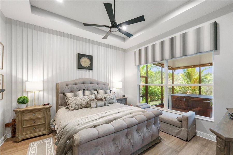 Furnished interior view inside a new home in , Port St. Lucie (Image 10).