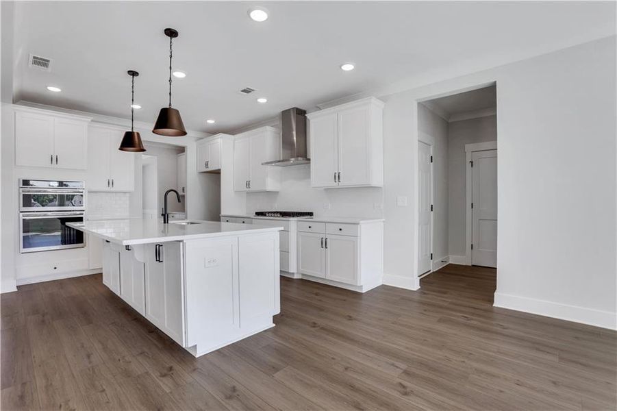 Furnished interior view inside a new home in Cambridge, Flowery Branch (Image 5). Furnished interior view inside a new home in Cambridge, Flowery Branch (Image 5).