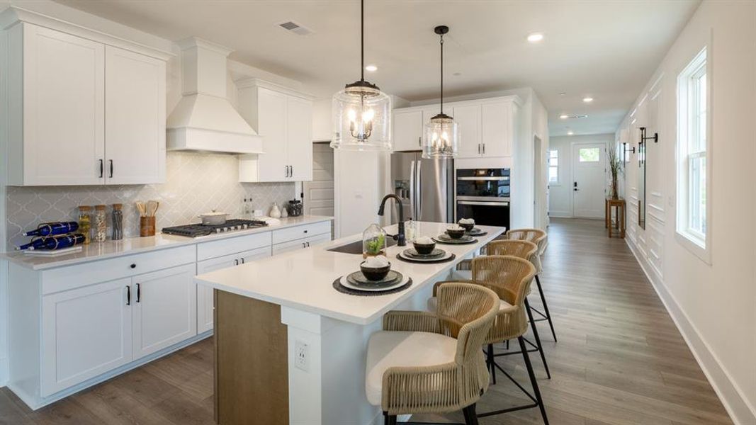 Furnished interior view inside a new home in The Village at Sandy Plains, Marietta (Image 40). Furnished interior view inside a new home in The Village at Sandy Plains, Marietta (Image 40).
