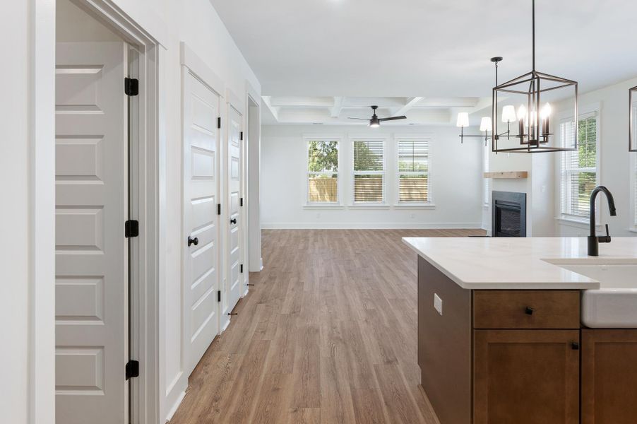 Furnished interior view inside a new home in Huckleberry Estates, Conway (Image 8).
