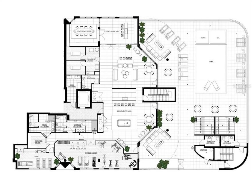 2D floor plan layout of this home in , Sarasota, FL (Image 4).