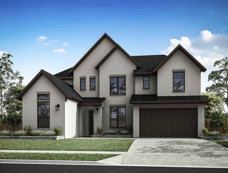 Representative exterior photo of a completed home built from the Balfour by Tri Pointe Homes in Sienna 60’, Missouri City, TX (Image 2). Representative exterior photo of a completed home built from the Balfour by Tri Pointe Homes in Sienna 60’, Missouri City, TX (Image 2).