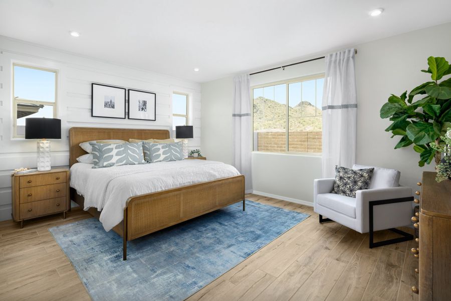 Representative furnished interior of a home built from the Shiloh by Beazer Homes in Highpointe at Northpointe, Peoria (Image 8).