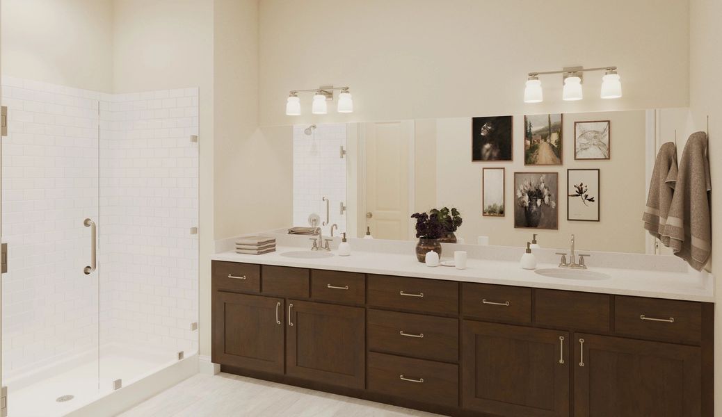 Primary bath Primary bath