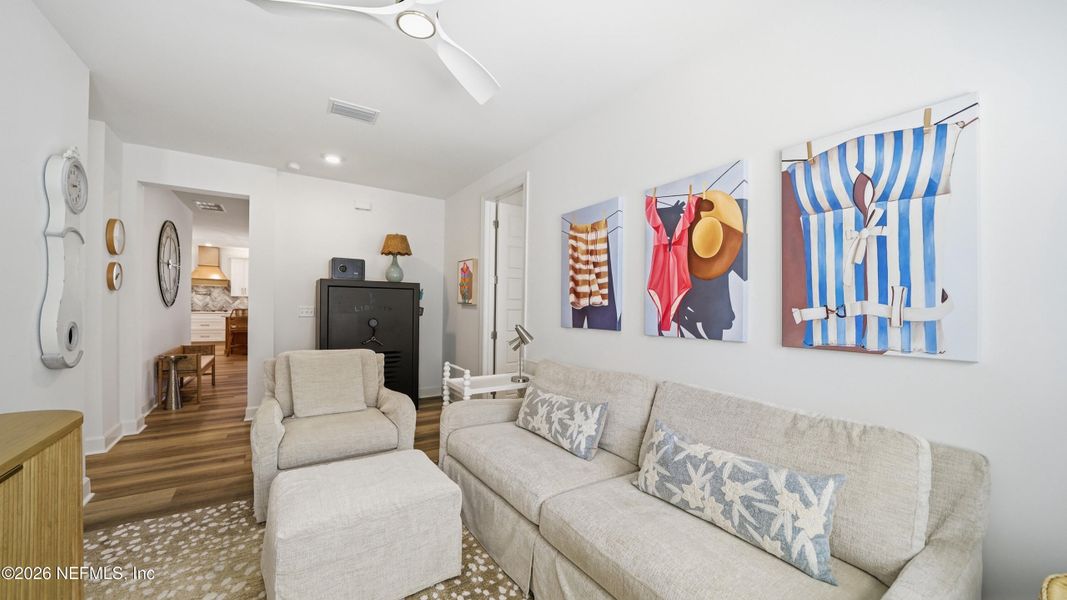 Furnished interior view inside a new home in Shearwater, St. Augustine (Image 39).