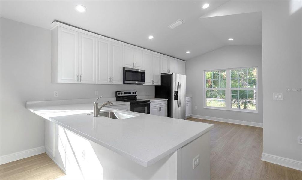 Furnished interior view inside a new home in , New Port Richey (Image 7).