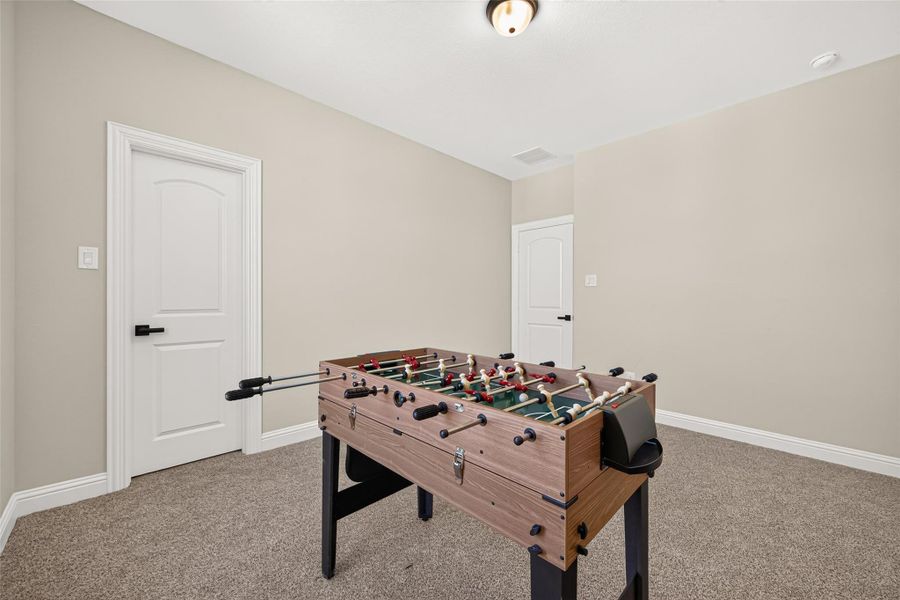 Furnished interior view inside a new home in , Katy (Image 41).