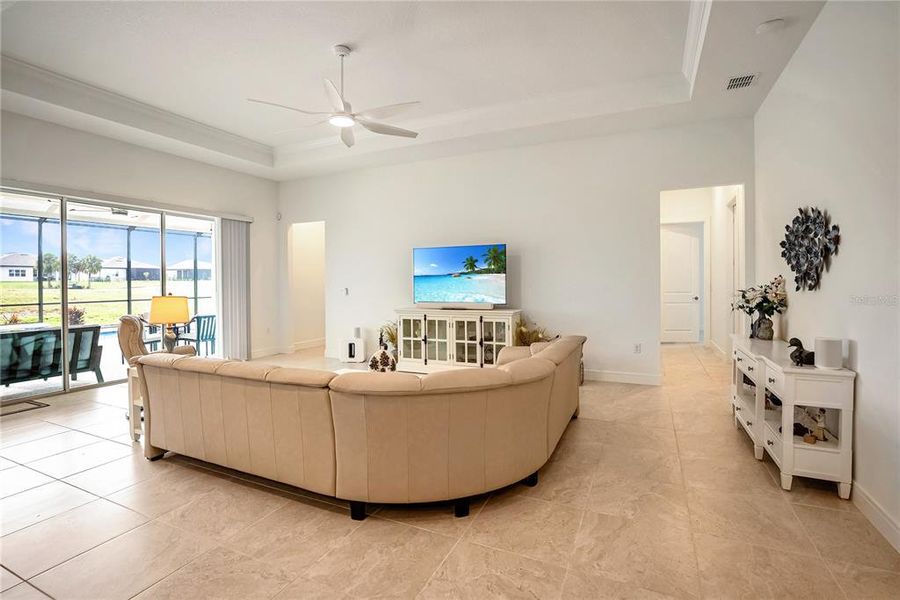 Furnished interior view inside a new home in , Ocala (Image 29).