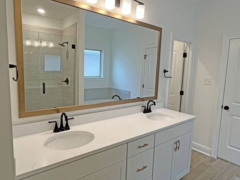 Furnished interior view inside a new home in Bird Song at Hammock Bay, Freeport (Image 10).