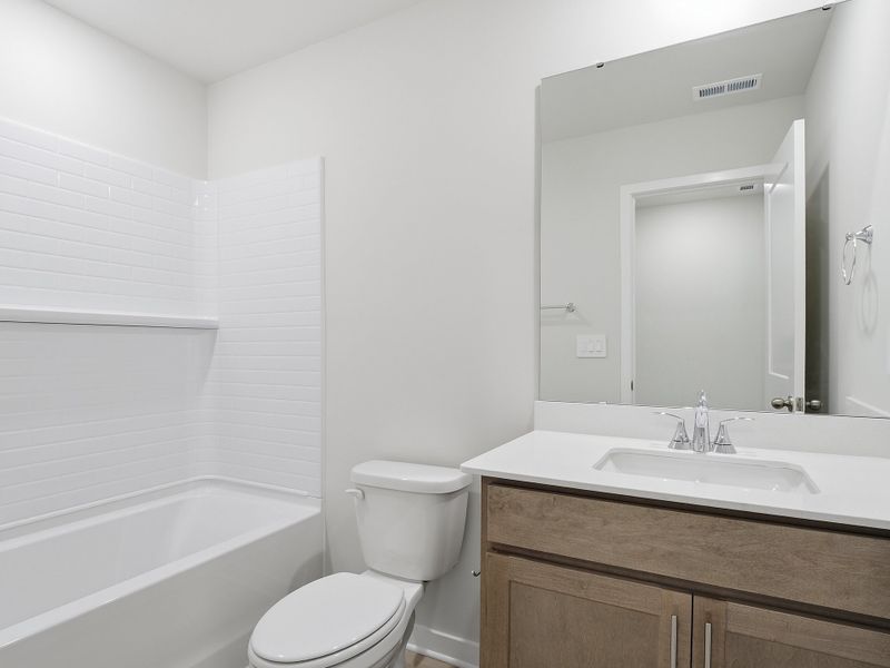 Furnished interior view inside a new home in Cadence Meadows, Zebulon (Image 7).