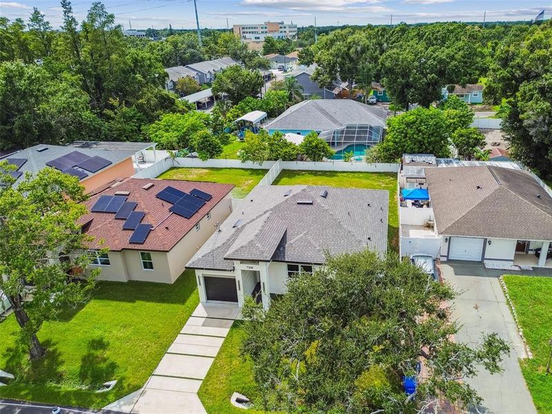 Front exterior of a new home in , Tampa, FL, highlighting curb appeal (Image 2).