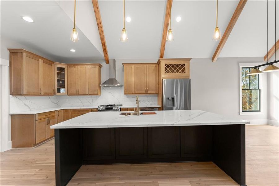 Furnished interior view inside a new home in , Dahlonega (Image 14).