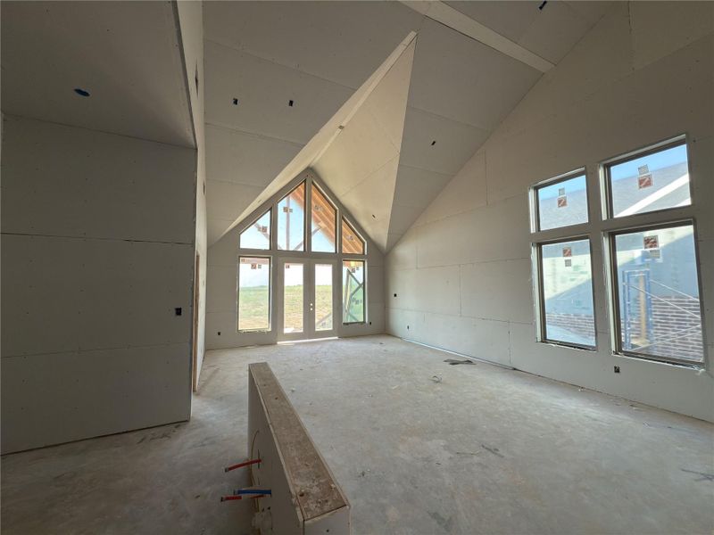 In-progress construction of a new home in Austin Point, Richmond, TX (Image 39). In-progress construction of a new home in Austin Point, Richmond, TX (Image 39).