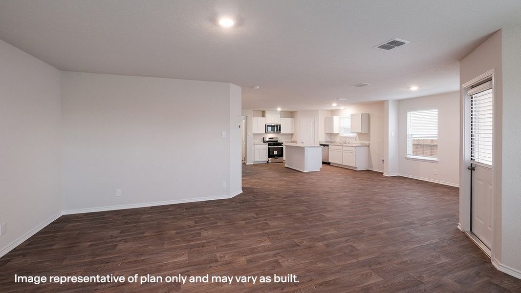 Spacious, unfurnished interior of a new home in Riverstone at Westpointe, San Antonio (Image 11).