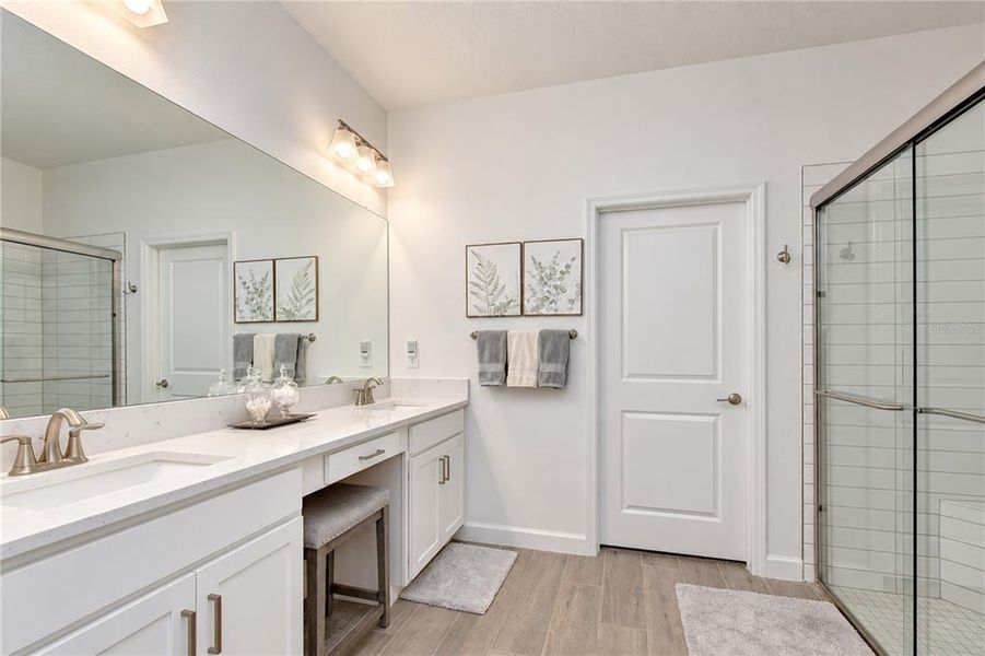 Furnished interior view inside a new home in Angeline Active Adult, Land O' Lakes (Image 34).
