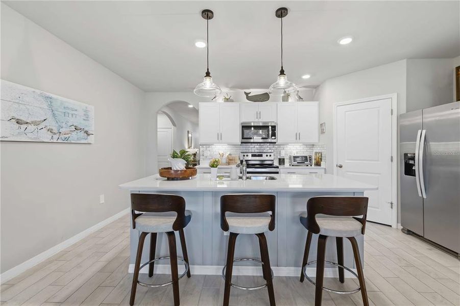 Furnished interior view inside a new home in Burnt Store Village, Punta Gorda (Image 17).