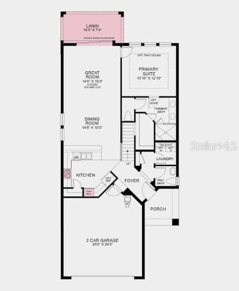 2D floor plan layout of this home in Cassia at Skye Ranch, Sarasota, FL (Image 2). 2D floor plan layout of this home in Cassia at Skye Ranch, Sarasota, FL (Image 2).