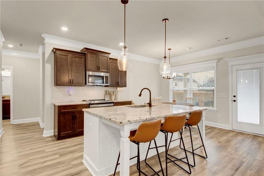 Furnished interior view inside a new home in , Bonaire (Image 9).