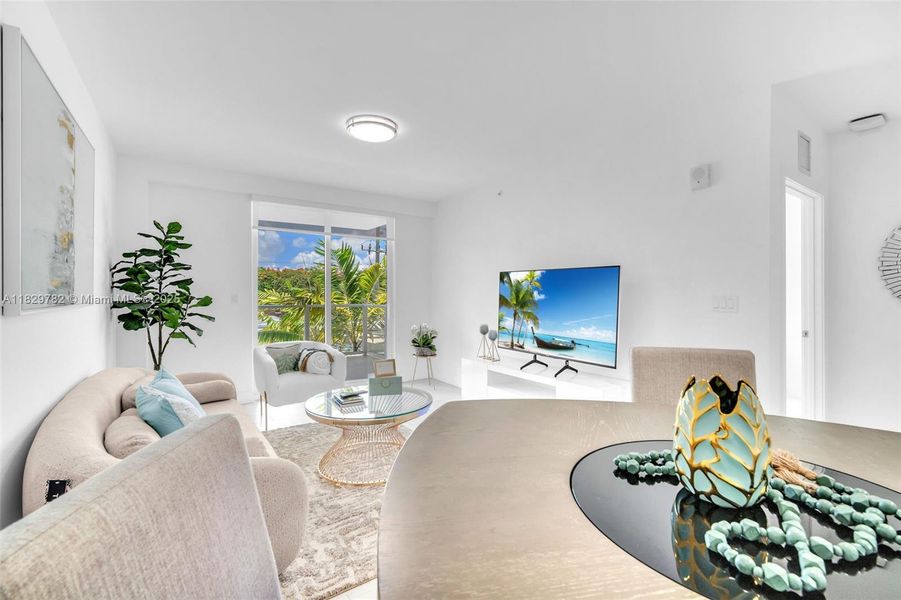 Furnished interior view inside a new home in , Hollywood (Image 3).