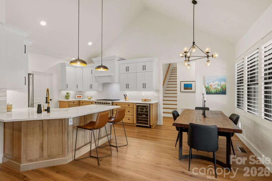 Furnished interior view inside a new home in , Hendersonville (Image 28).