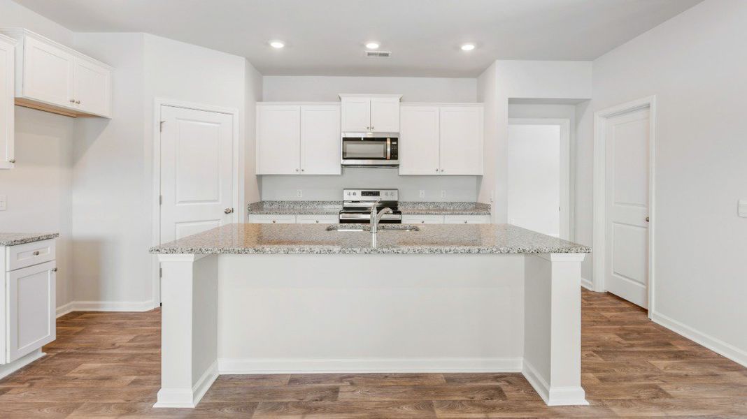 Representative furnished interior of a home built from the CANTEY by D.R. Horton in Rivers Reach, Yemassee (Image 4).