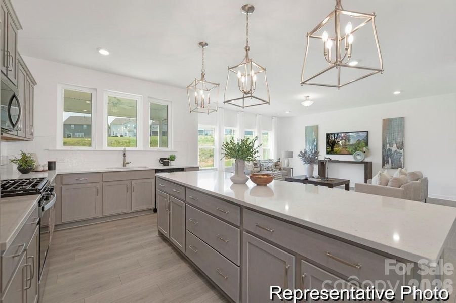 Furnished interior view inside a new home in Huntington Hills, Lincolnton (Image 22).