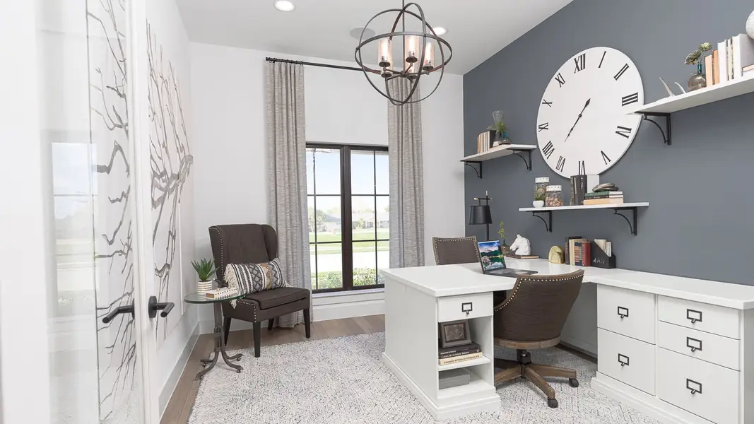 Representative furnished interior of a home built from the 3334W by Perry Homes in Sonoma Verde, Rockwall (Image 14). Representative furnished interior of a home built from the 3334W by Perry Homes in Sonoma Verde, Rockwall (Image 14).