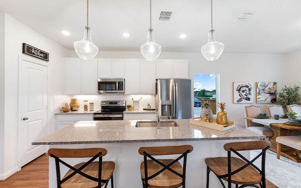 Furnished interior view inside a new home in Cool Water, Jarrell (Image 20).
