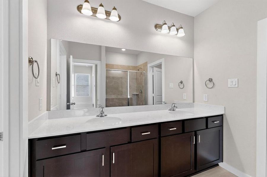 Furnished interior view inside a new home in Solterra Texas, Mesquite (Image 4).