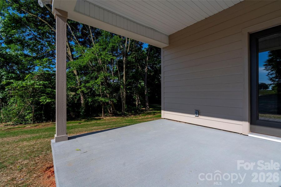 Exterior details and patio area of a home in , Monroe (Image 4). Exterior details and patio area of a home in , Monroe (Image 4).
