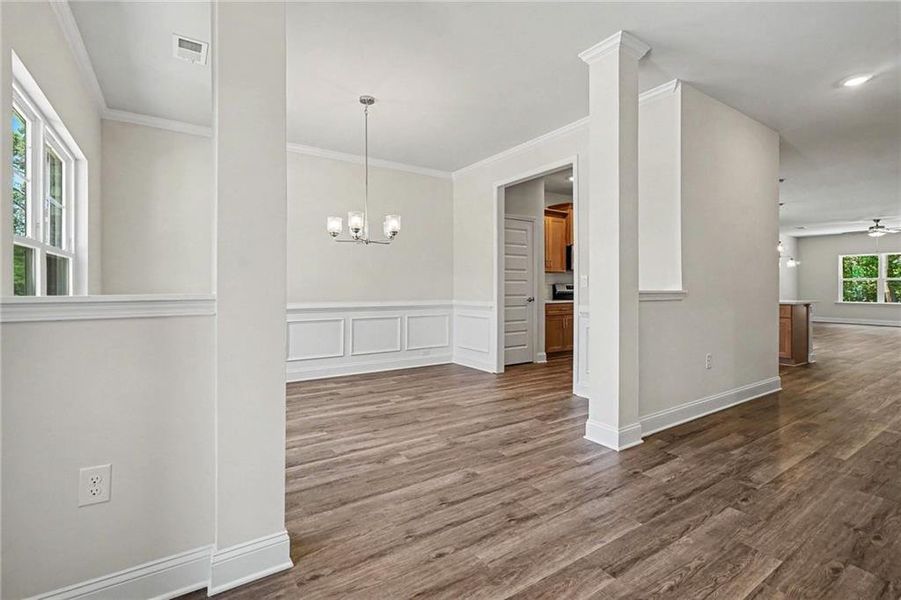 Spacious, unfurnished interior of a new home in The Fields of Walnut Creek, Pendergrass (Image 24). Spacious, unfurnished interior of a new home in The Fields of Walnut Creek, Pendergrass (Image 24).