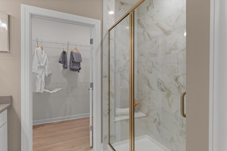 Representative furnished interior of a home built from the The Sunflower by Chesapeake Homes in Coastal Club of the Carolinas, Calabash (Image 14).