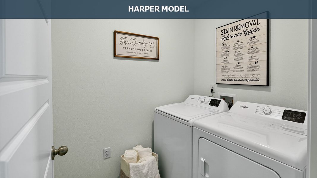 Representative interior finishes for a home built from the Harper by D.R. Horton in Diamond Springs, Jacksonville (Image 22).