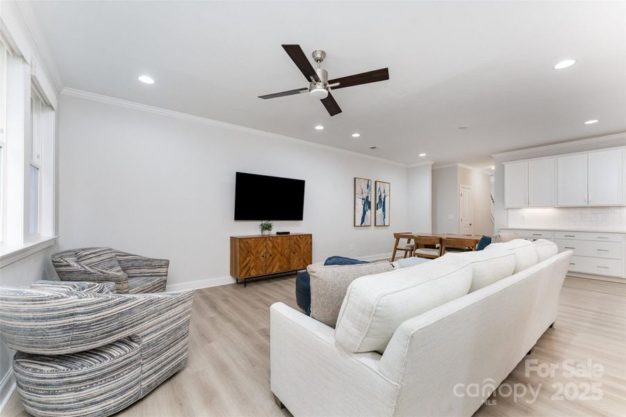 Furnished interior view inside a new home in , Cornelius (Image 15).