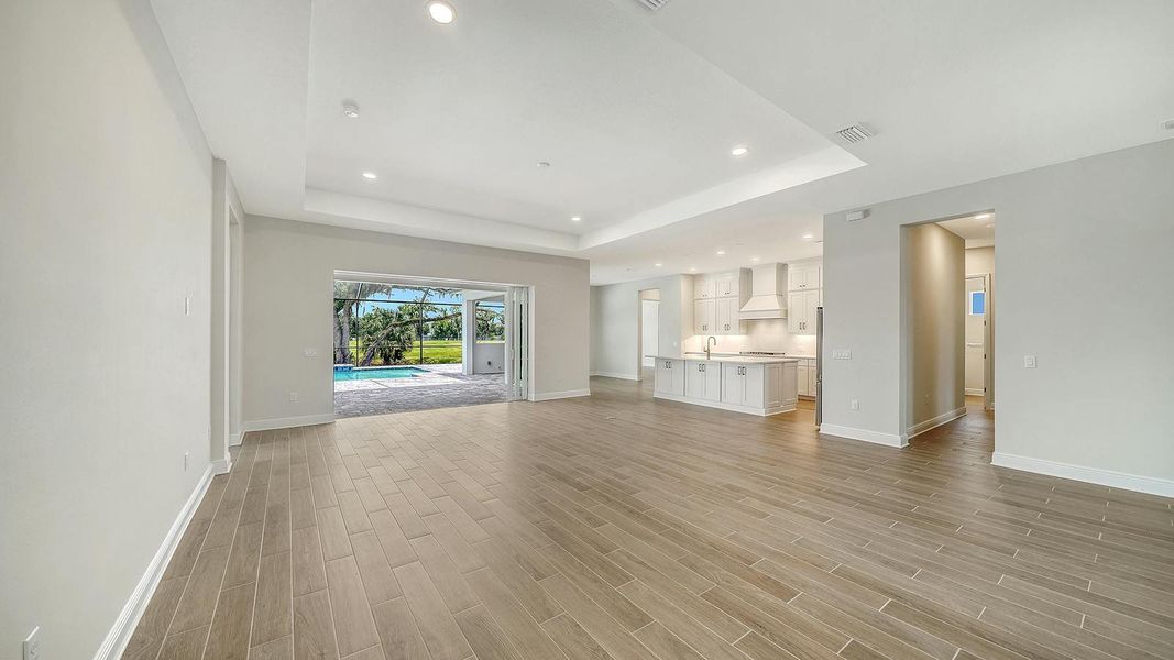 Spacious, unfurnished interior of a new home in Canoe Creek Real Estate and Homes for Sale in Parrish, FL - Neal Communities, Parrish (Image 20).
