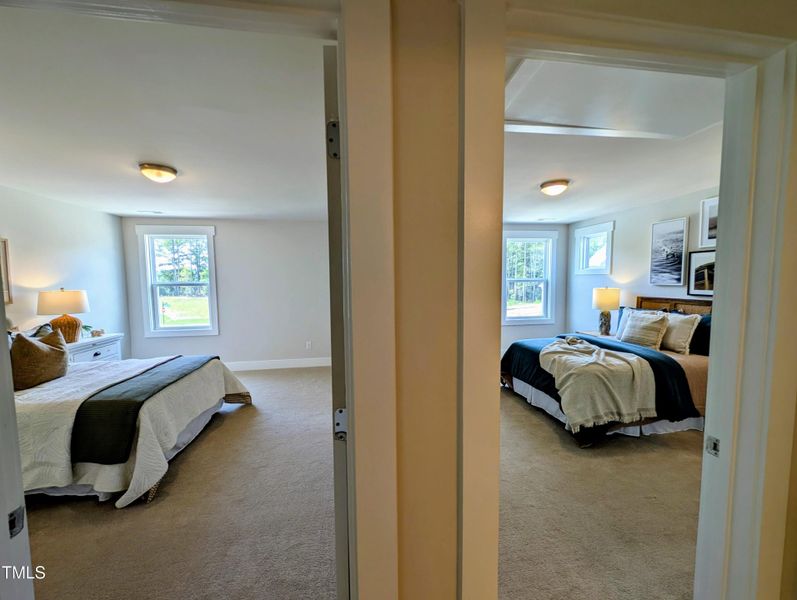 Secondary Bedrooms hallway view