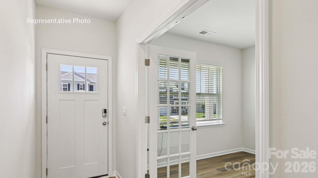 Spacious, unfurnished interior of a new home in Secrest Commons, Monroe (Image 10).