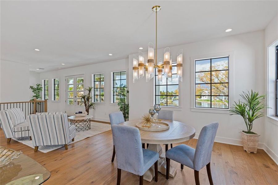 Furnished interior view inside a new home in , St. Petersburg (Image 57).