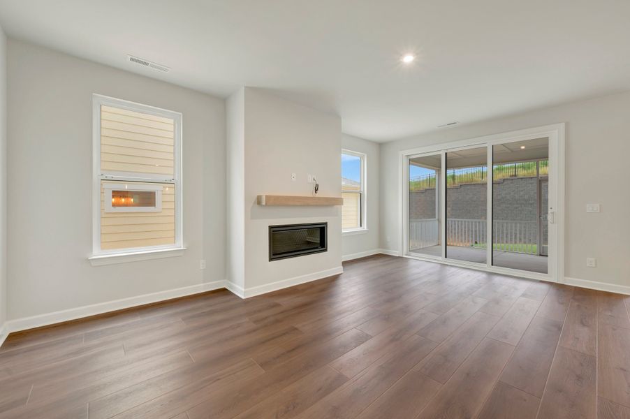Spacious, unfurnished interior of a new home in Altis At Serenity | A 55+ Community, Fuquay Varina (Image 11). Spacious, unfurnished interior of a new home in Altis At Serenity | A 55+ Community, Fuquay Varina (Image 11).