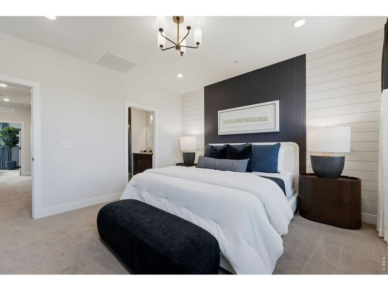 Furnished interior view inside a new home in , Fort Collins (Image 8).